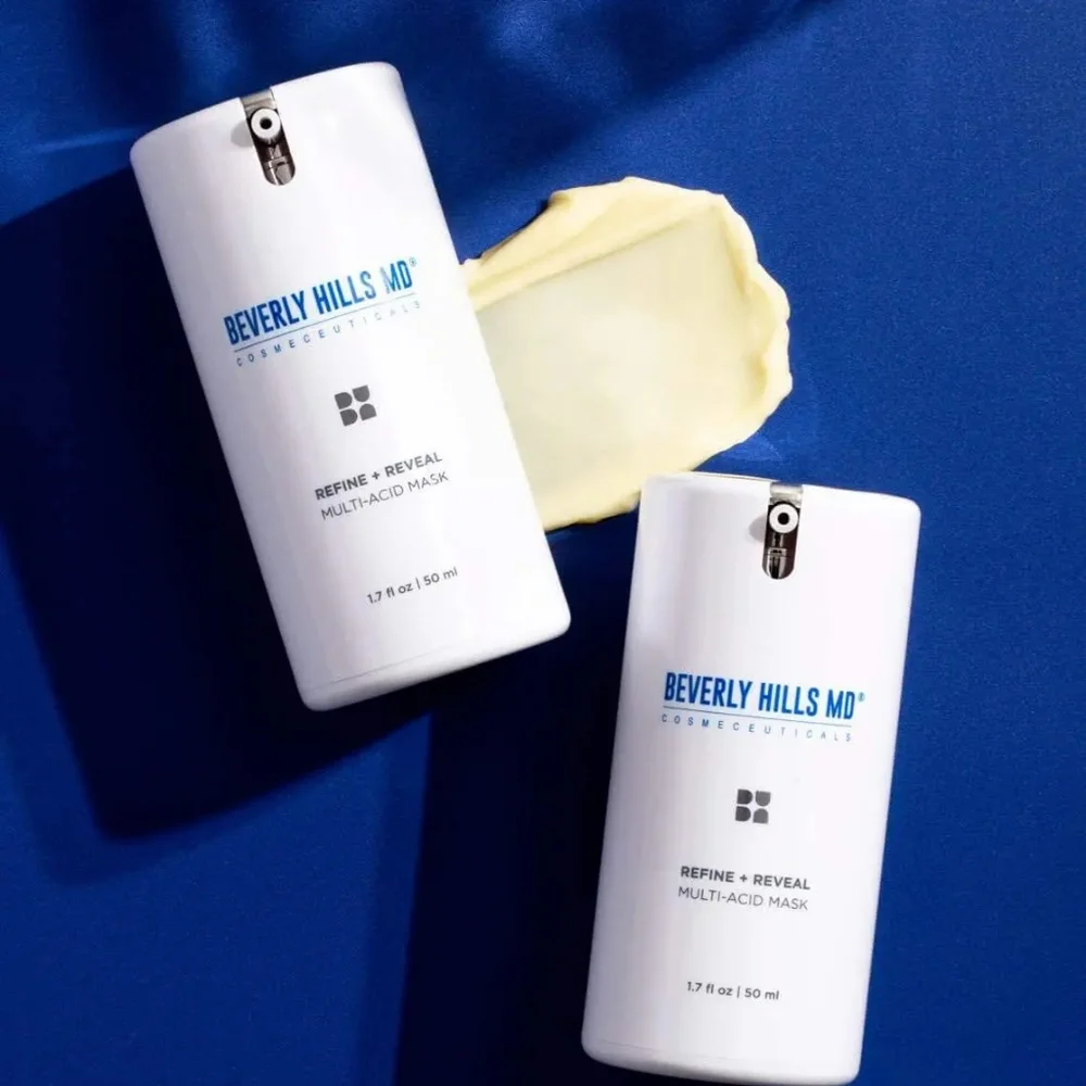 Beverly Hills MD Refine + Reveal Multi-Acid Mask 1.7 fl oz | Exfoliating NEW